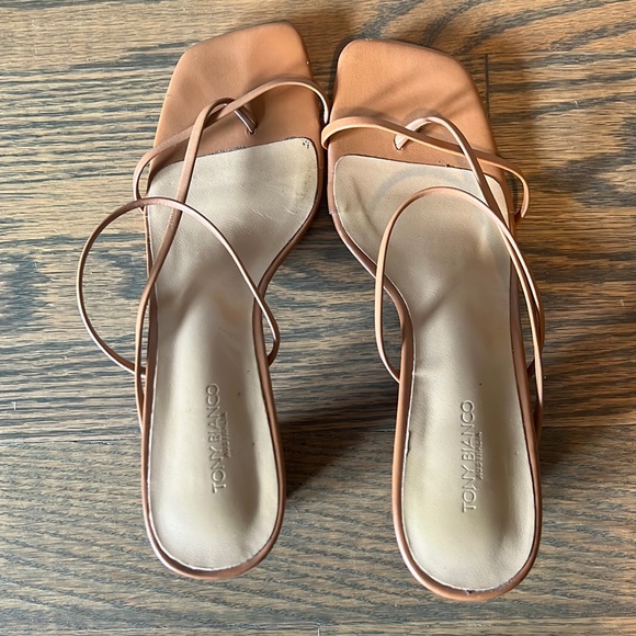 Tony Bianco Ruby Mule Heels - Picture 1 of 5